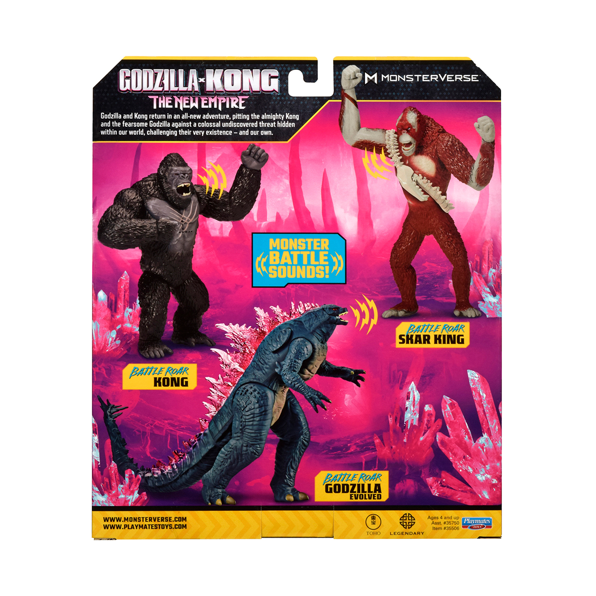 Фігурка Godzilla X Kong – Ґодзілла Готова До Бою (18 cm, звук) — фото 7