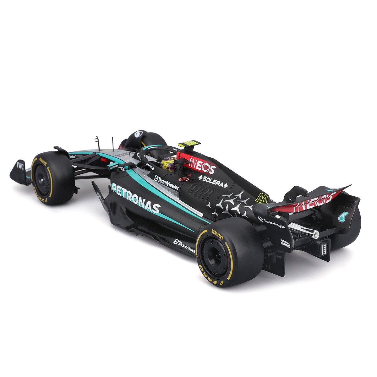 Авто-конструктор – Mercedes-AMG F1 W15 Petronas (2024) (1:24) — фото 6
