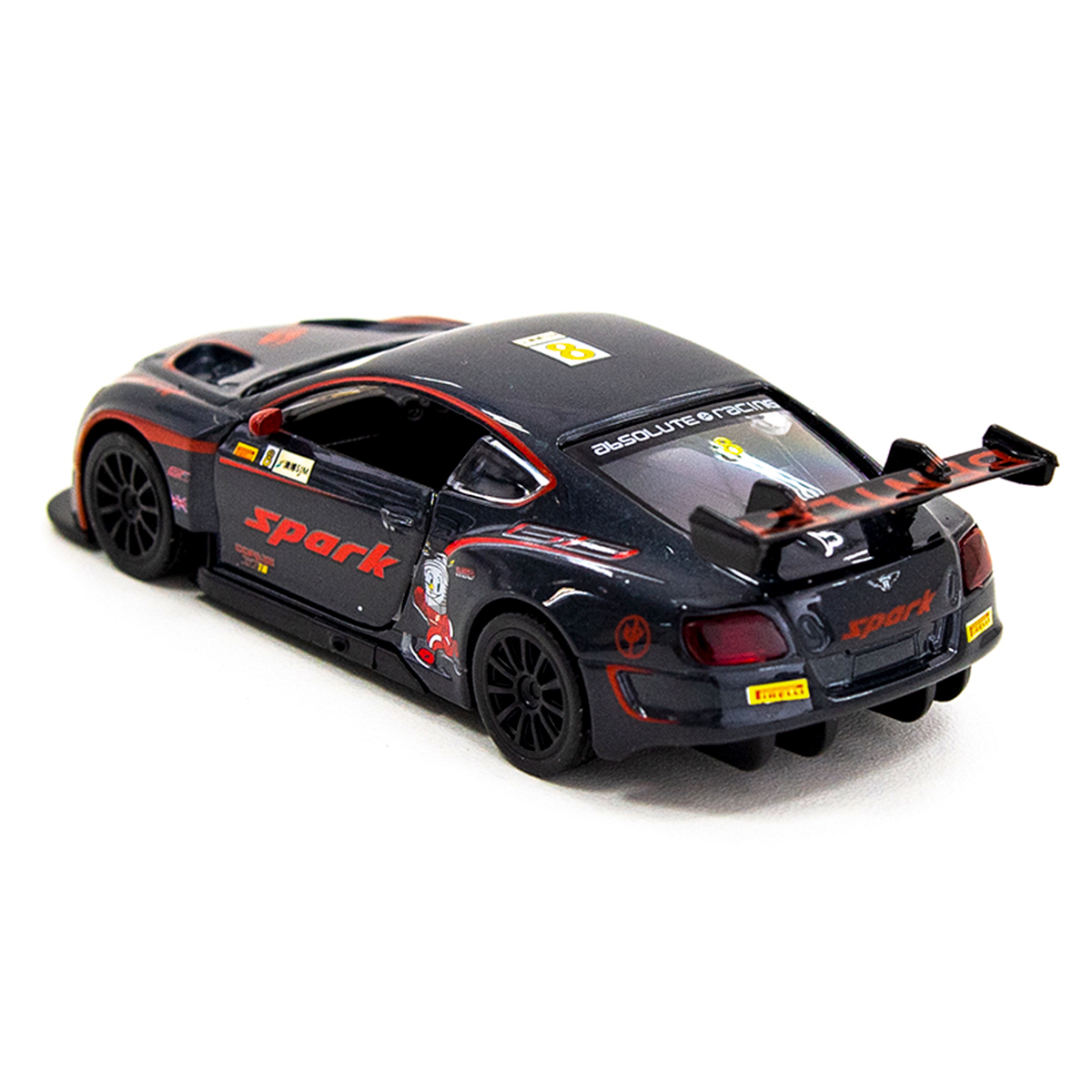 Автомодель - Bentley Continental GT3 (чорний) — фото 6