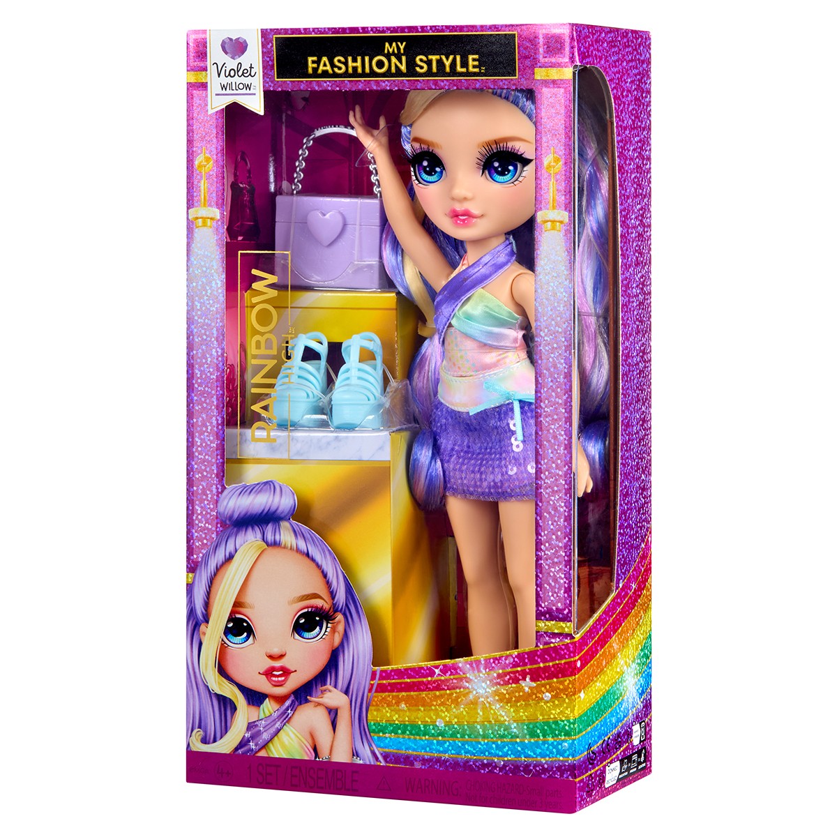 Лялька Rainbow High серії “My Fashion Style” — Віолетта (з аксес) — фото 7