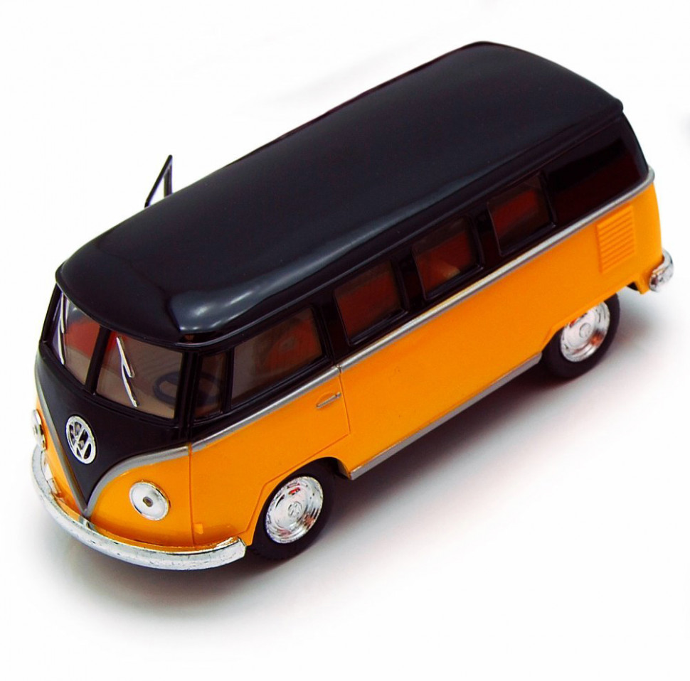 Модель автобус KT5376W Volkswagen T2 BUS Помаранчевий