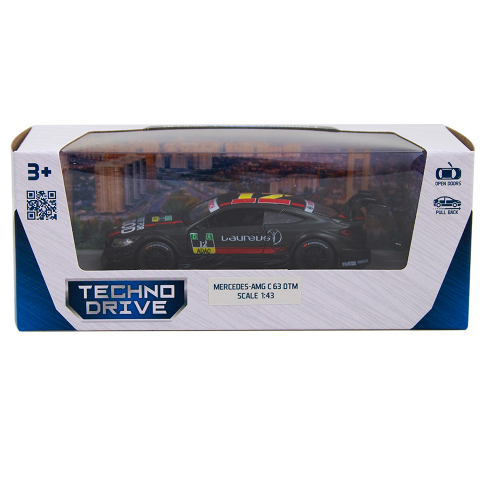 Дитяча автомодель MERCEDES-AMG C63 DTM TechnoDrive 250273 чорний — фото 11