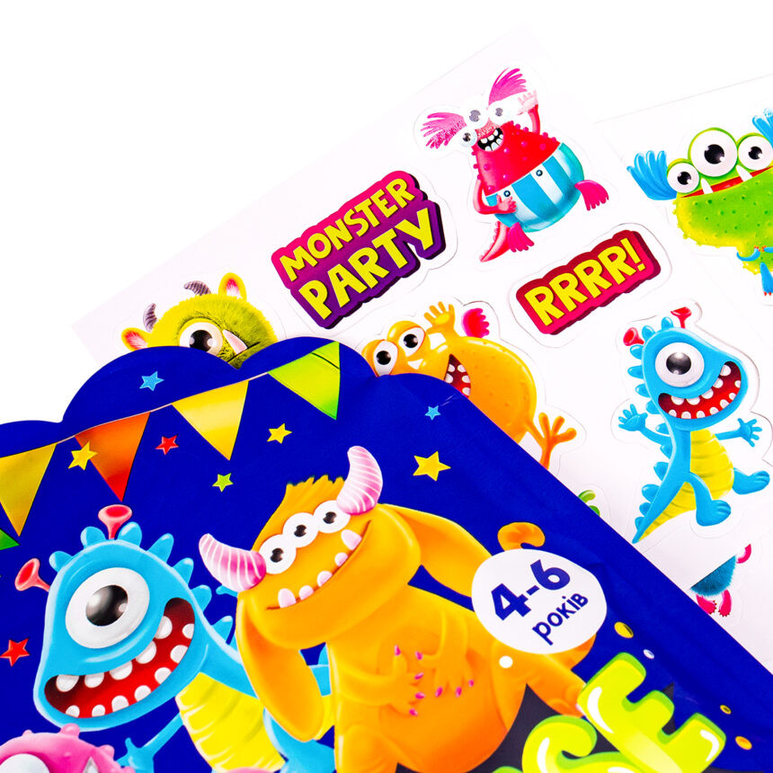 Набір сюрпризів Surprise pack "Monster party" Vladi Toys VT8080-03 Укр — фото 3