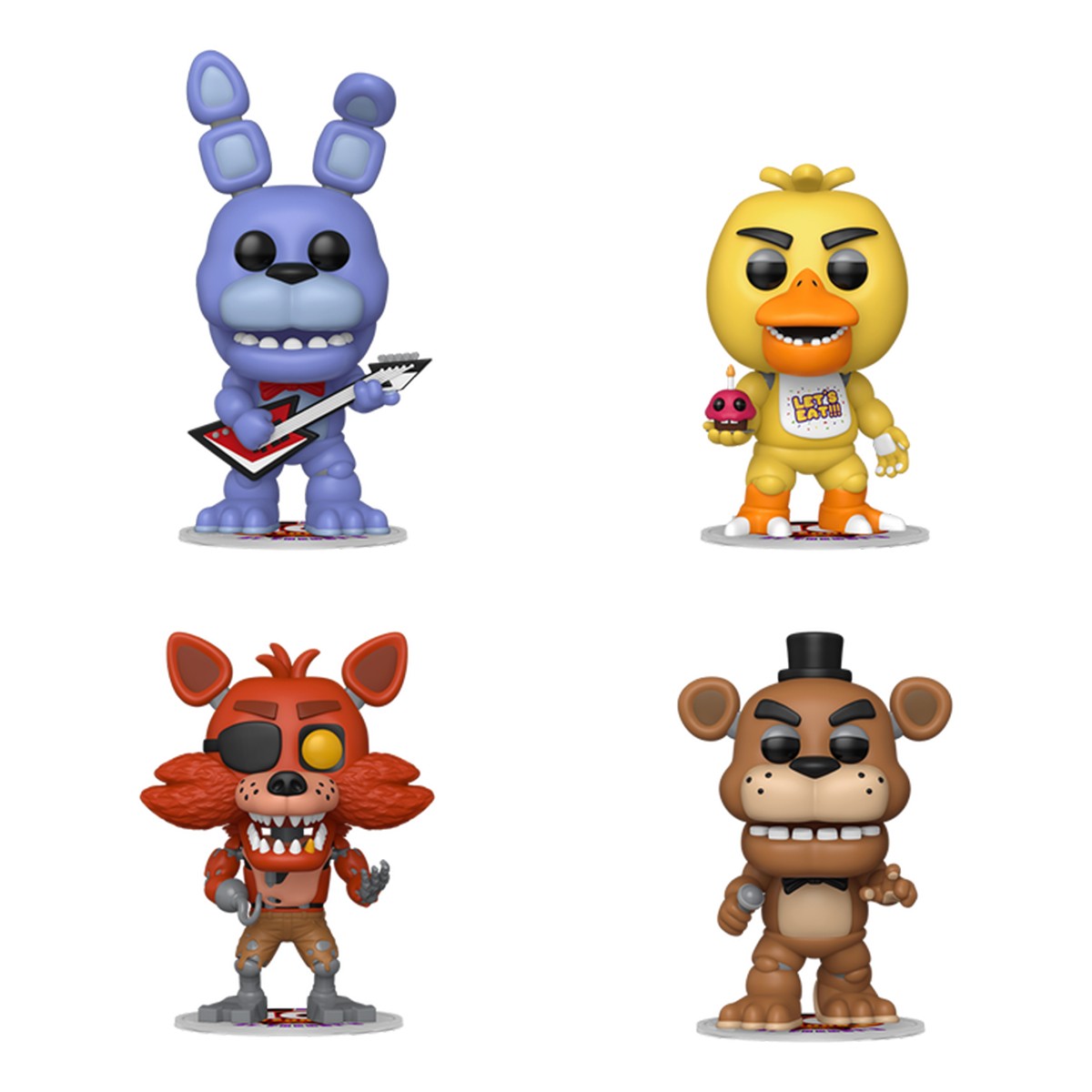 Набор игровых фигурок Funko POP! серии "5 ночей с Фредди" (4 фигурки) — фото 2
