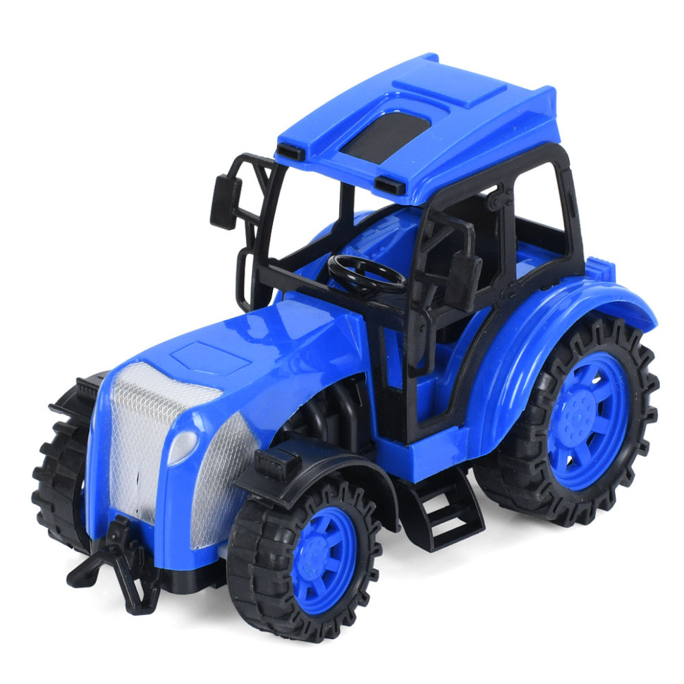 Трактор на радіокеруванні CR1922(Blue) акумулятор, USB зарядне, 20 см