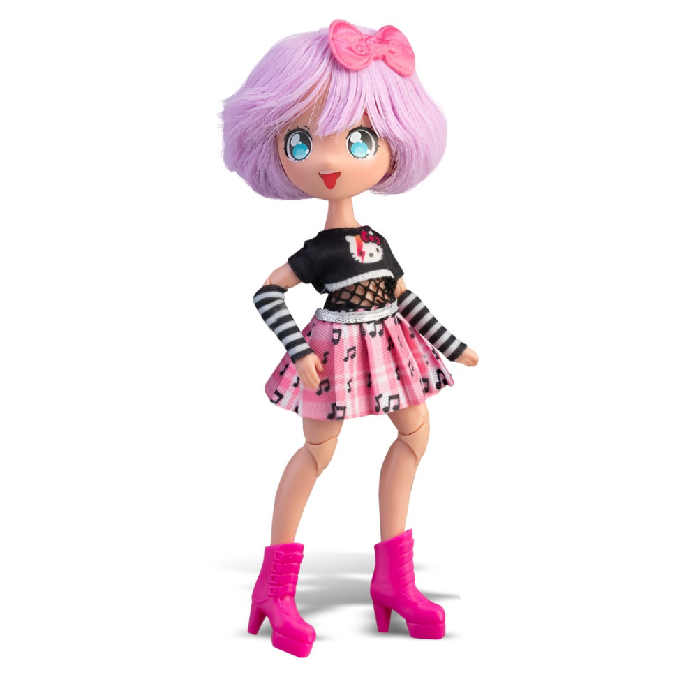 Детская кукла "Тедди Рок" 4SF Manga Dolls HKTF0100 серии "Hello Kitty" — фото 2