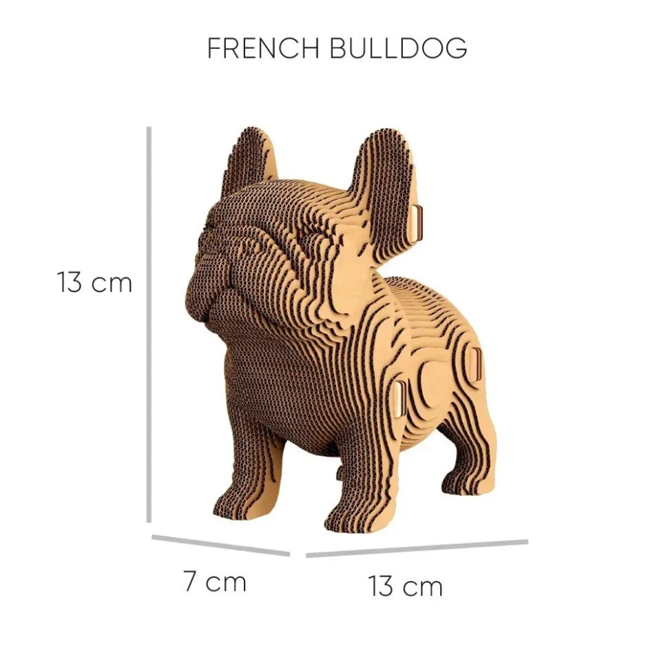 Картонний конструктор 3D Puzzle "PUPPIES TRIO" CARTPUPPIES 227 деталей — фото 2
