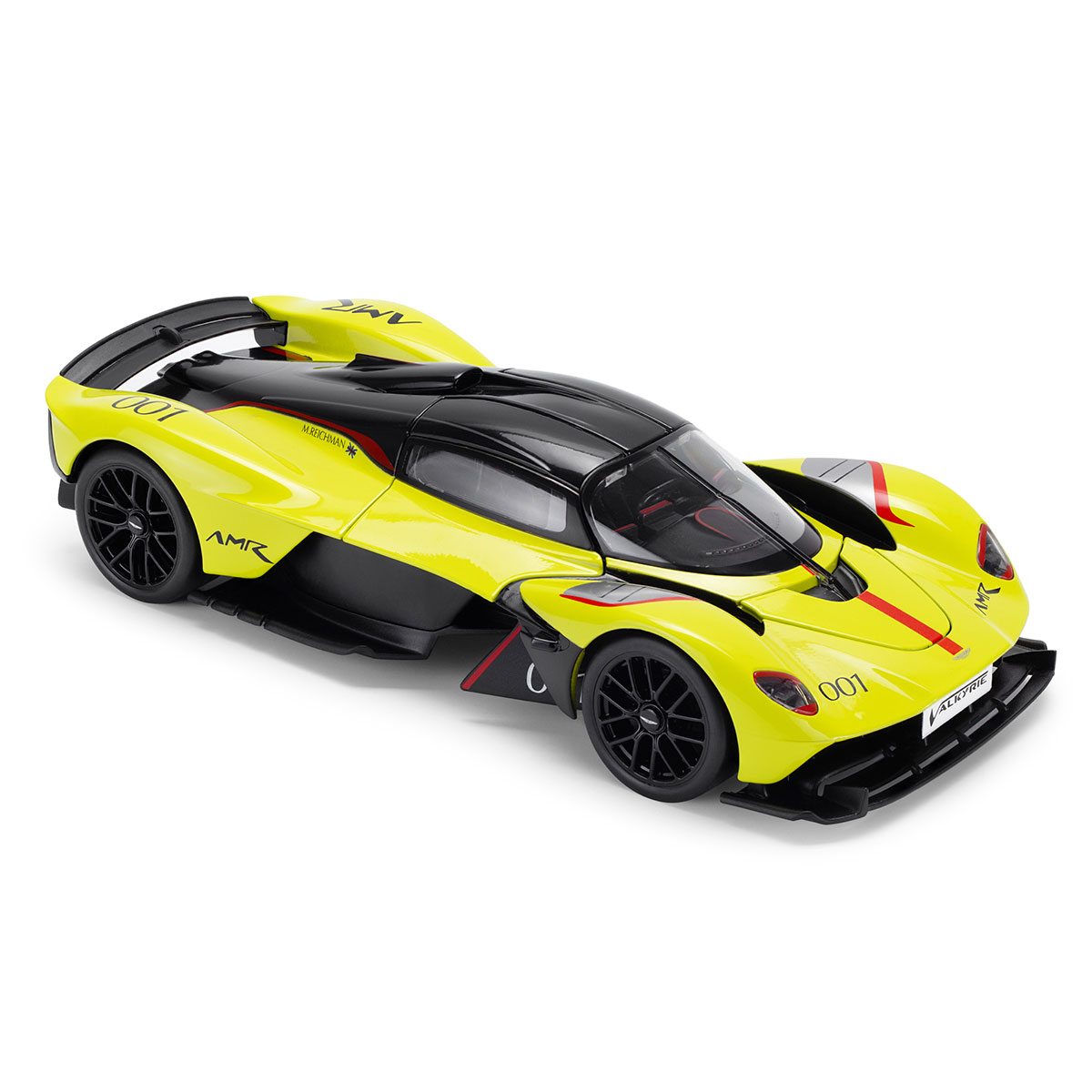 Автомодель - Aston Martin Valkyrie (жовтий, 1:18) — фото 9