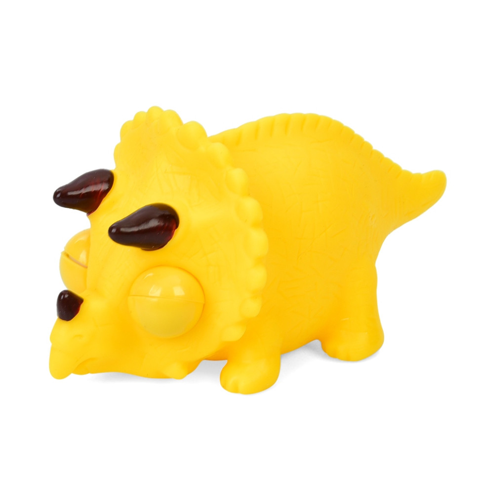 Дитяча антистресова іграшка "Динозаврик-оченята" Bambi TEM2657(Yellow)