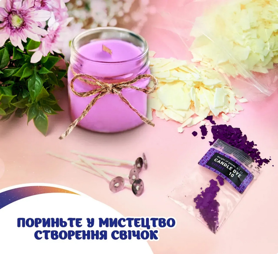 Набор для изготовления соевых свечей Maxi SSM-003 воск 1 кг — фото 7