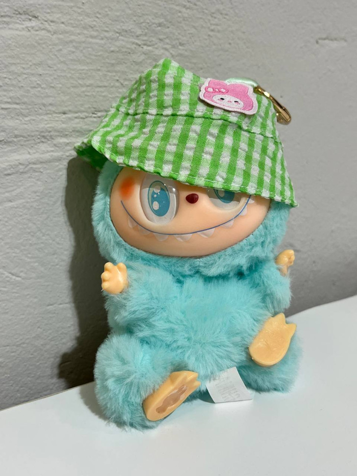 Дитяча м'яка іграшка-брелок The Monsters Labubu Labubu15 в асортименті — фото 3