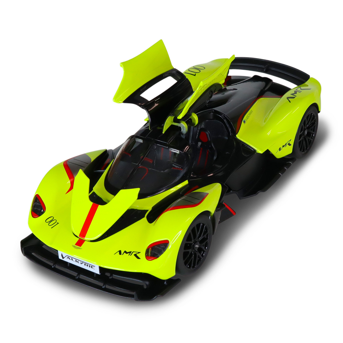 Автомодель - Aston Martin Valkyrie (жовтий, 1:18) — фото 16