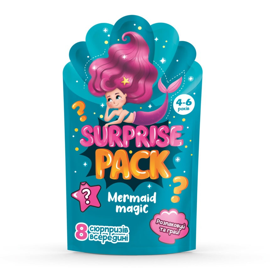 Набір сюрпризів Surprise Pack "Mermaid magic" Vladi Toys VT8080-01 Укр