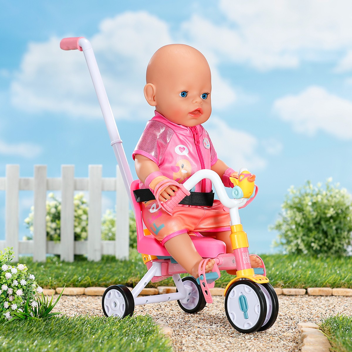 Трехколесный велосипед для куклы BABY born – Приключения с Бертой — фото 3