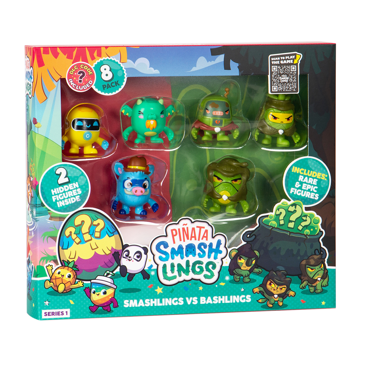 Набір фігурок Pinata Smashlings – Чудернацькі Герої (8 фігурок, в асорт.)