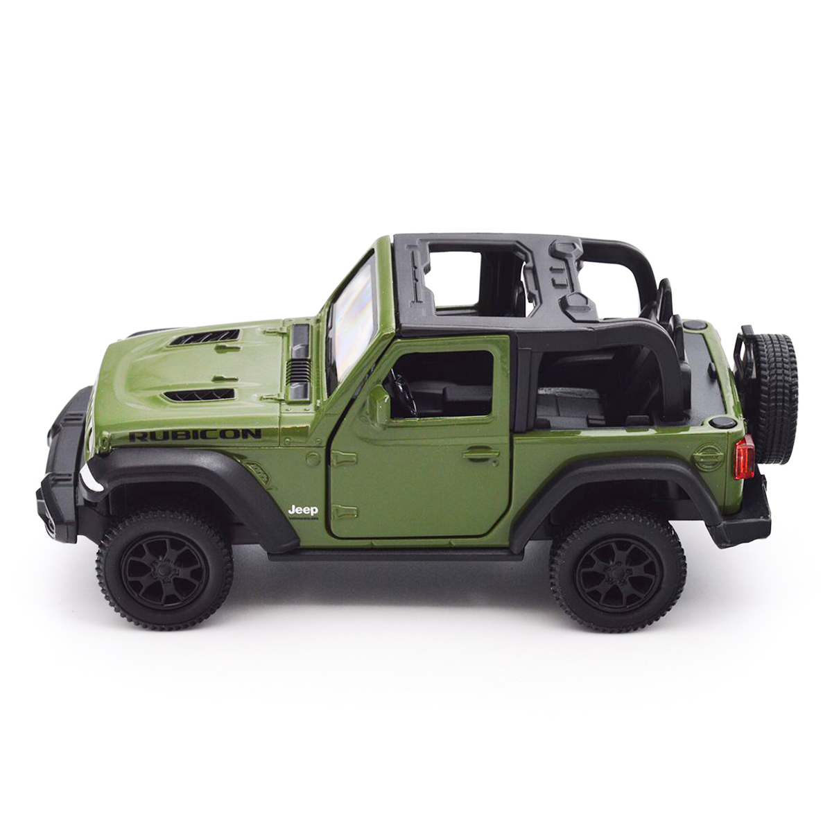 Автомодель - JEEP Wrangler Rubicon 2021 (зелений) — фото 4