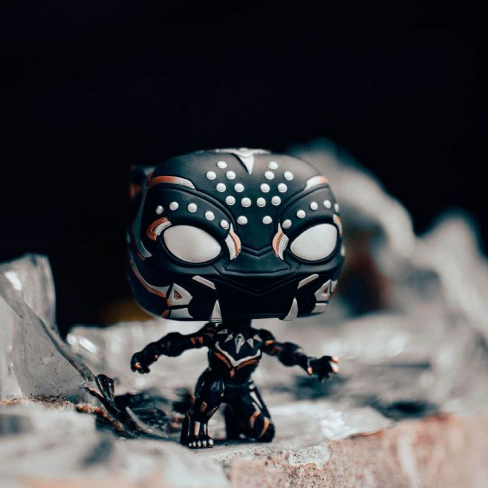 Игровая фигурка Funko Pop! cерии Черная пантера: Ваканда навсегда" Черная пантера" 66718 — фото 6