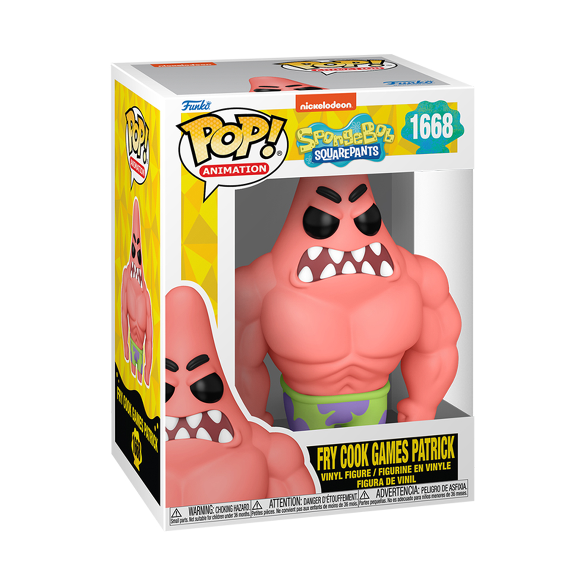 Игровая фигурка Funko POP! серии "Губка Боб Квадратные Штаны" - Спортивный Патрик