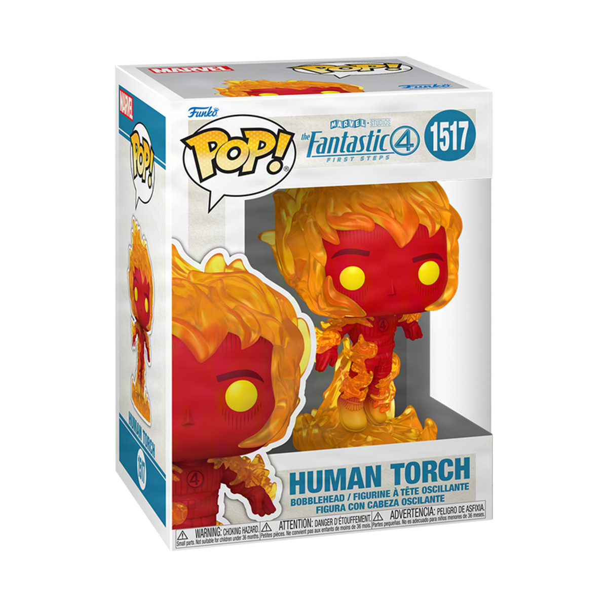 Ігрова фігурка Funko POP! серії "Фантастична 4: Перші кроки" - Людина-Факел