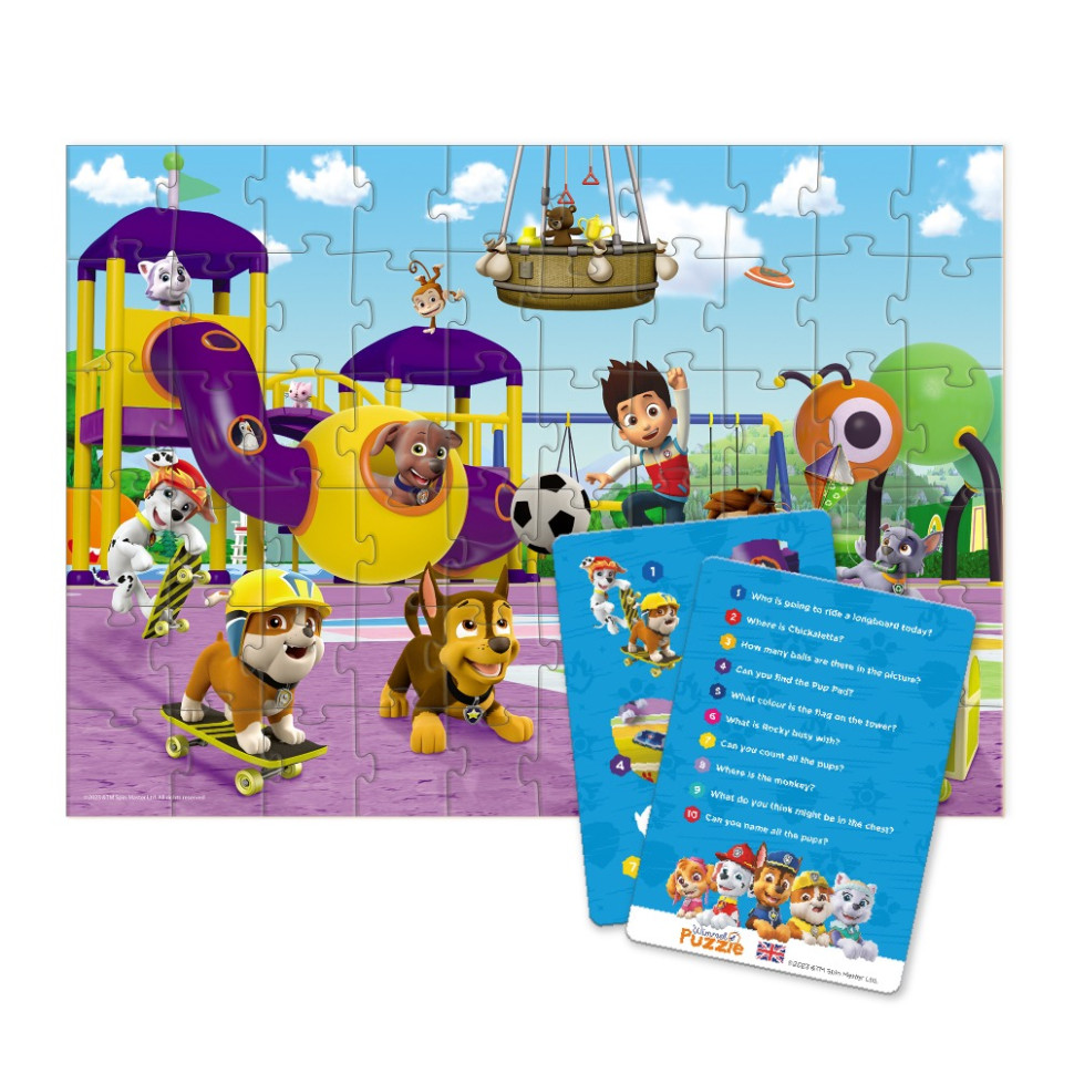 Детский пазл "Paw Patrol: На прогулке" 200453, 60 элементов — фото 3