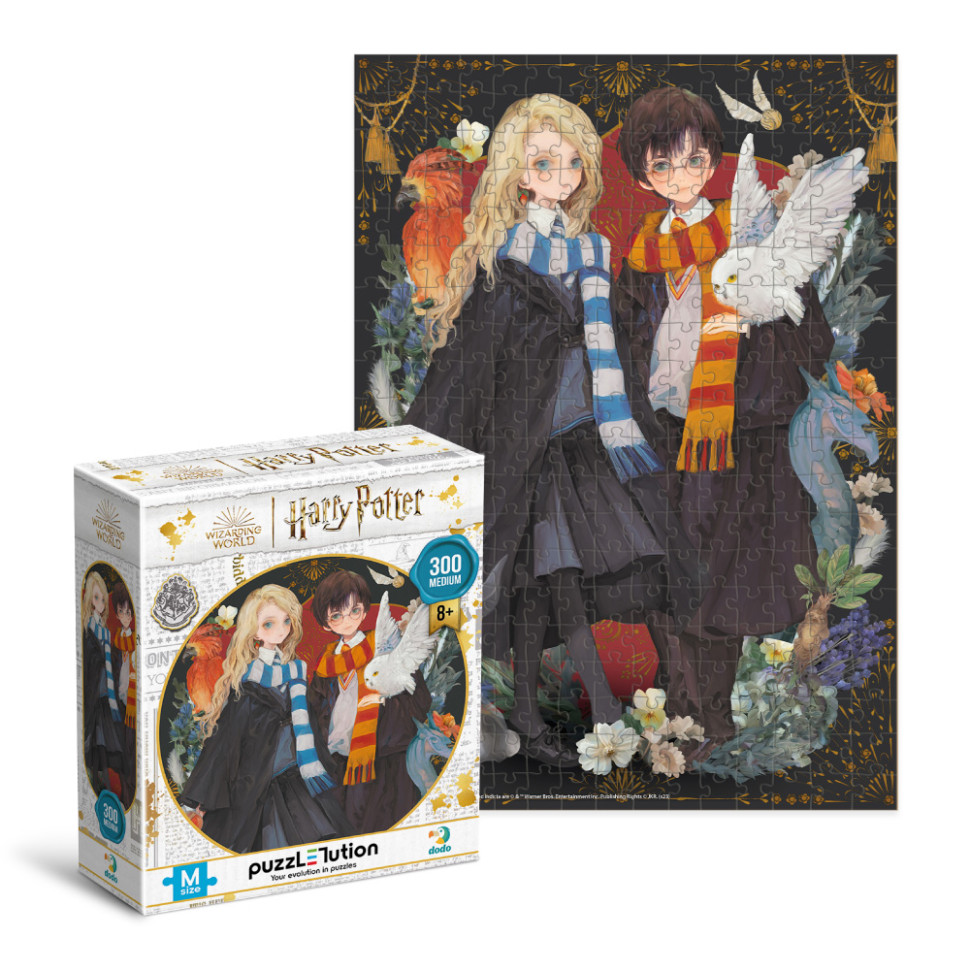 Пазл класичний "Harry Potter. Луна та Гаррі" 200500, 300 елементів — фото 2