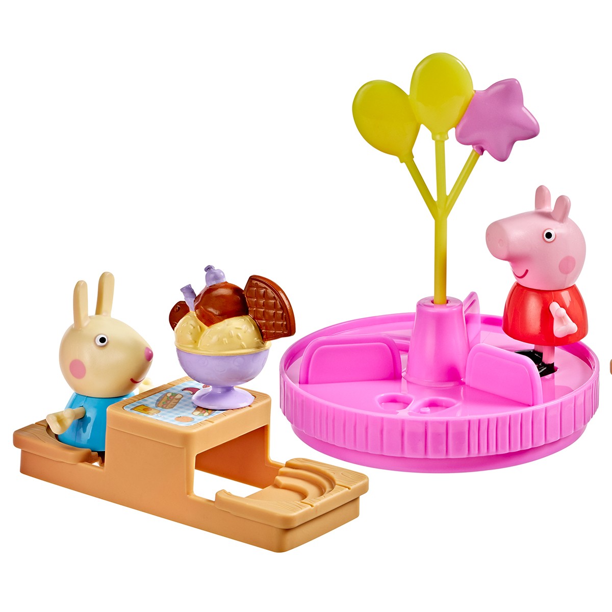 Ігровий набір Peppa Figurines серії "Моменти з Пеппою" – Карусель і Ласощі — фото 2