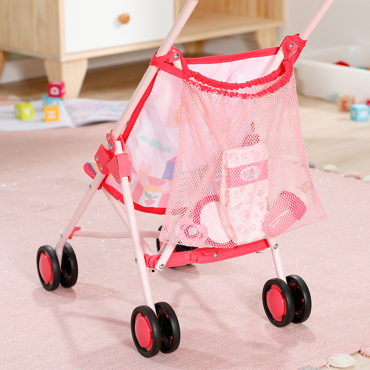 Коляска для куклы BABY born – Яркий Город (прогулочная, складная) — фото 4