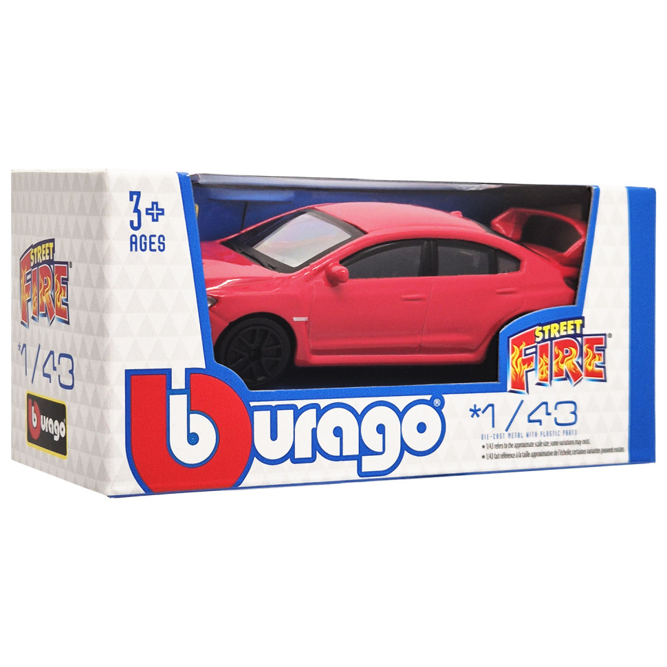 Колекційна автомодель Subaru WRX STI 2017 18-30010B-4 масштаб 1:43 — фото 2