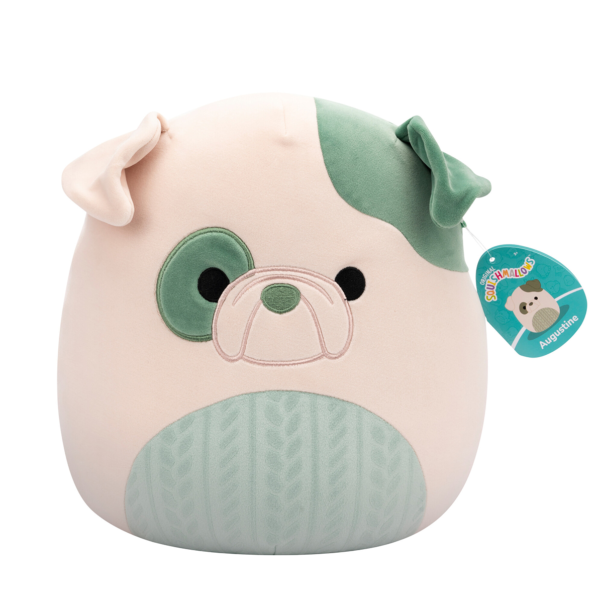 М'яка іграшка Squishmallows – Бульдог Августін (30 cm) — фото 7