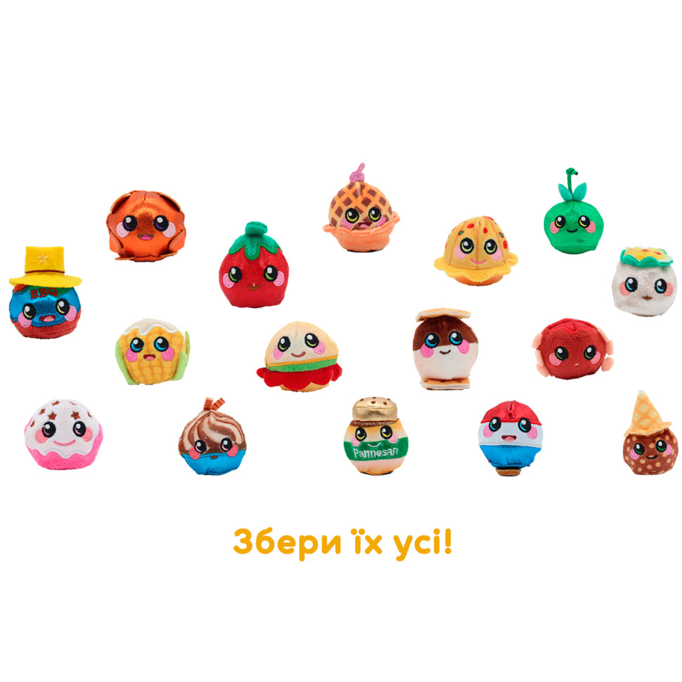 М'яка іграшка Смаколики Squeezamals Surprizamals SQ03890-5030 серії Eenie Teenies, 16 видів в асортименті — фото 5