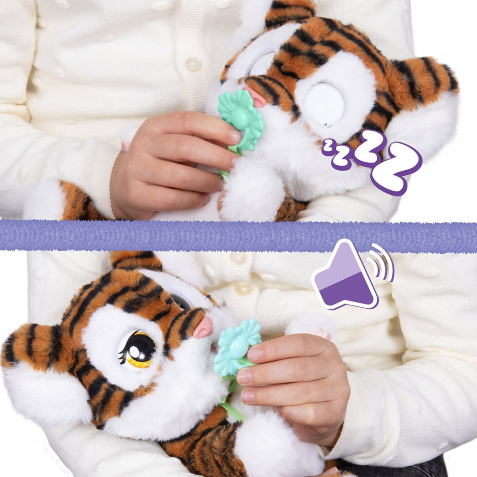 Інтерактивна іграшка "Тигреня" Baby Paws 927650M, зі звуком — фото 8
