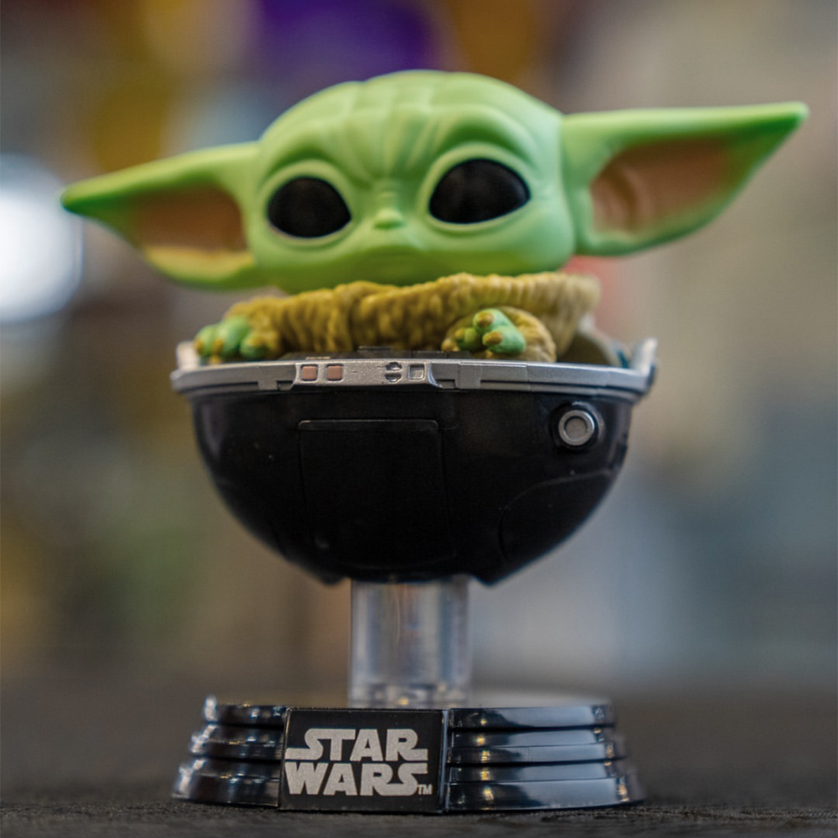 Игровая фигурка Funko POP! cерии "Мандалорец" – Малыш Грогу в Коляске — фото 4