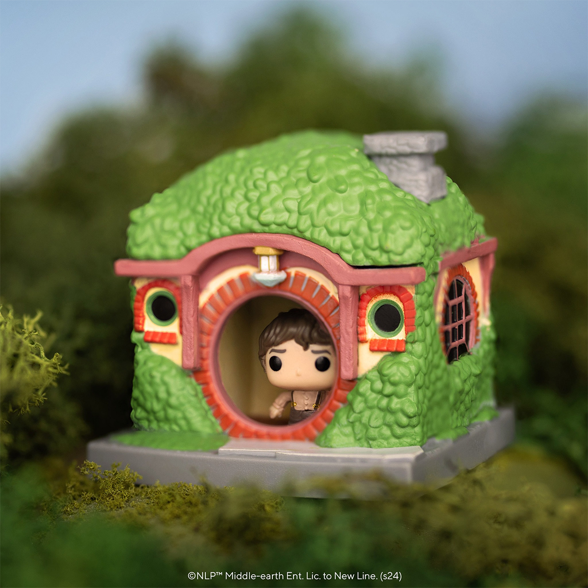 Набор фигурок Bitty POP! Town серии "Властелин колец" - Фродо Бэггинс и Хижина — фото 7