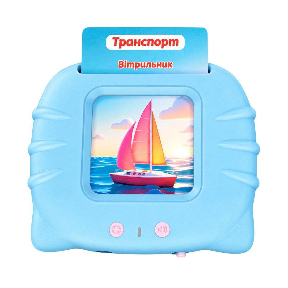 Інтерактивний "Картрідер Знань" 84499(Blue) USB, 112 двосторонніх карток