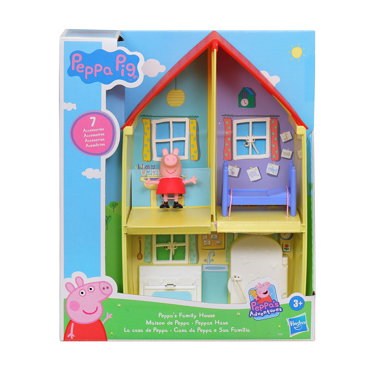 Игровой набор Peppa - Домик Пеппы (домик с мебелью, фигурка Пеппы) — фото 10