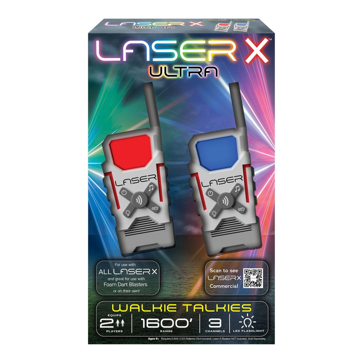 Набір іграшкових рацій - Laser X Ultra Для Двох Гравців
