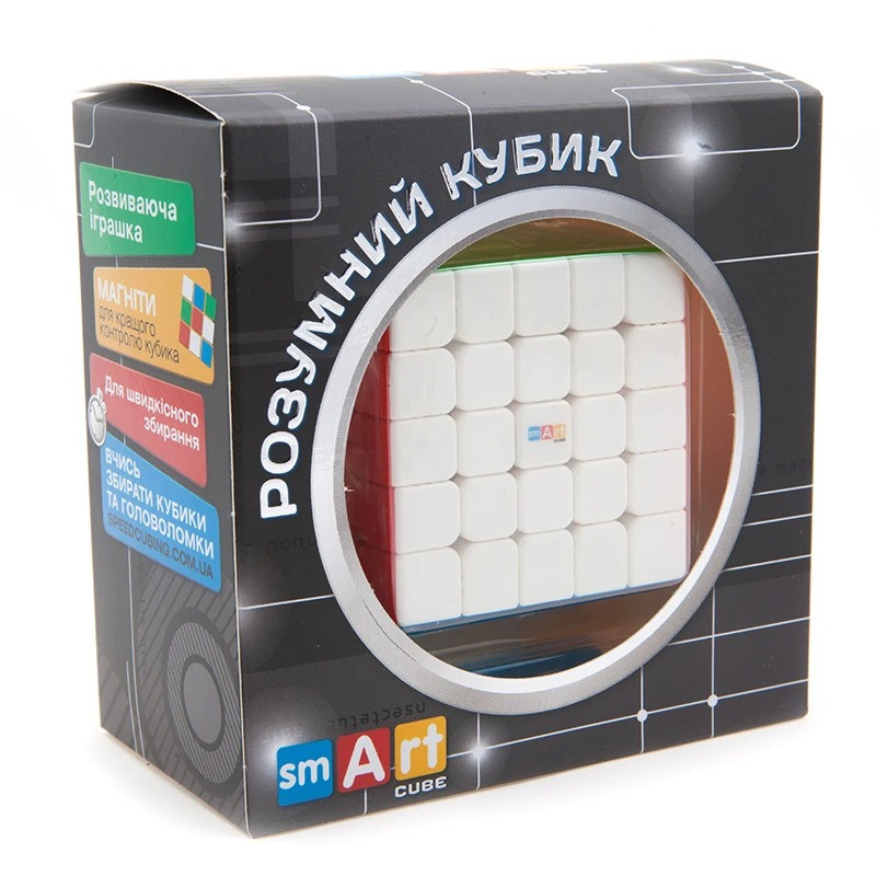 Smart Cube 5x5 Magnetic | Магнітний кубик 5х5 без наклейок SC505 — фото 5