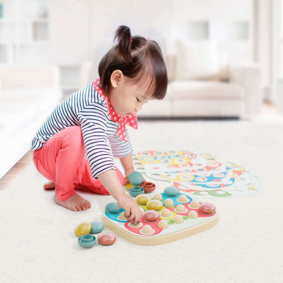 Набор для занятий мозаикой Fantacolor Baby Quercetti 84405-Q серии "Play Bio" — фото 4