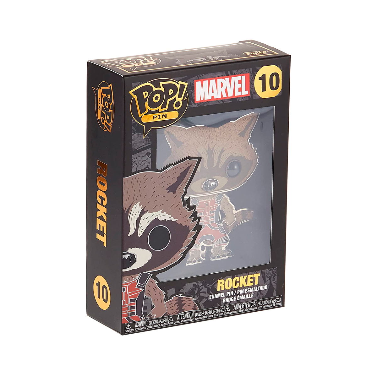Пин Funko POP серии «Marvel» – Енот Ракета — фото 5