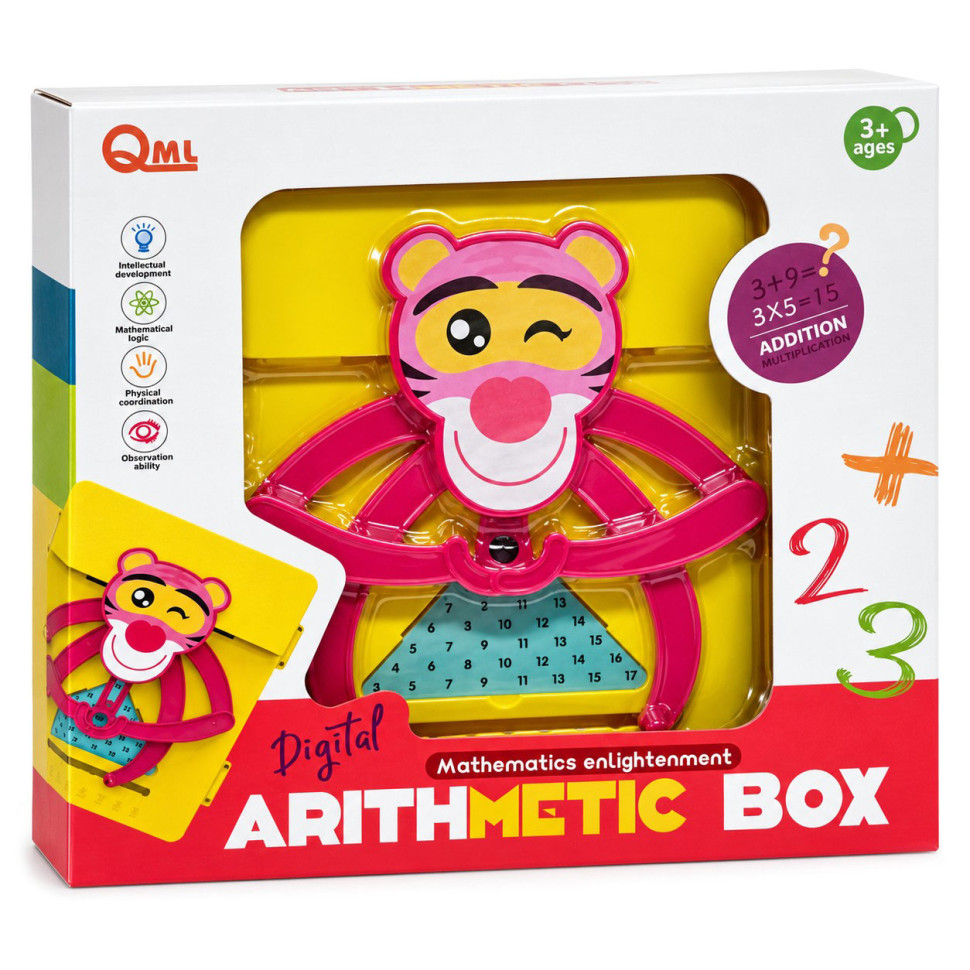 Развивающая математическая игра "Arithmetic box" M9G(Pink) — фото 2