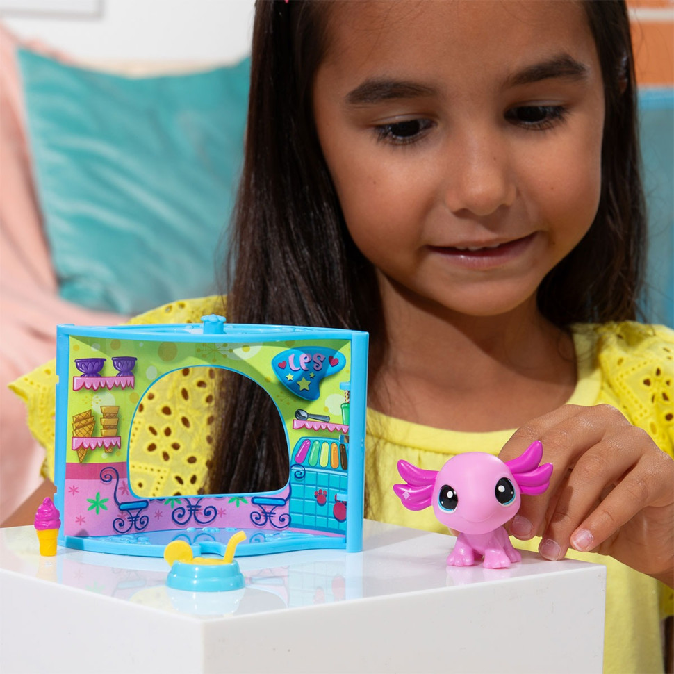 Дитячий ігровий набір "Магазинчик морозива" Littlest Pet Shop 00593 — фото 4