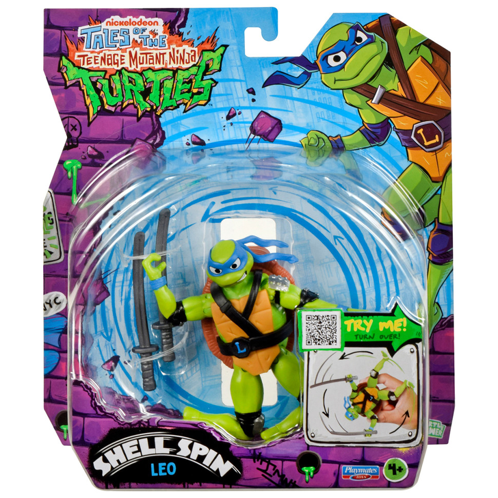 Ігрова фігурка Лео TMNT 83829 серії "Черепашки-Ніндзя. Панцирний вихор" — фото 5