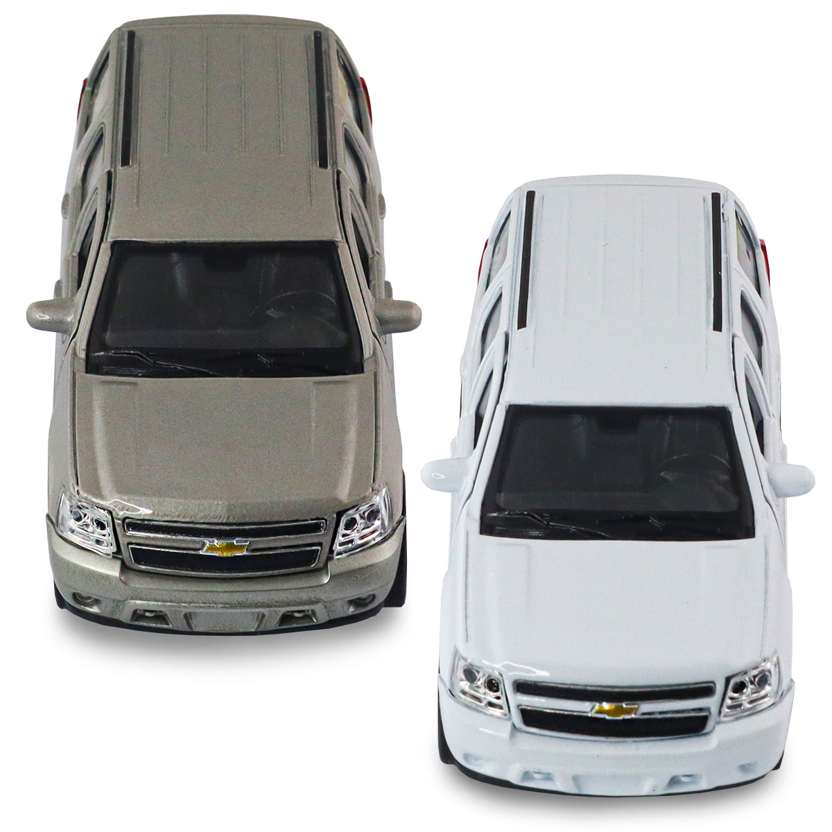 Автомодель - Chevrolet Tahoe 2008 (білий, сірий) — фото 14