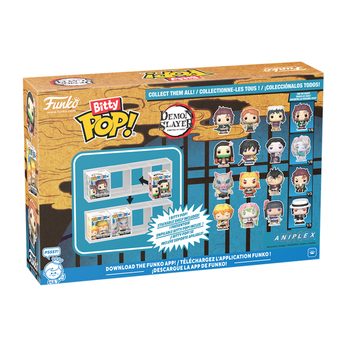 Набір ігрових фігурок Bitty POP! серії "Вбивця демонів" (4 фігурки в ас.) — фото 6