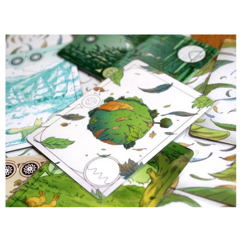 Настольная игра "Evergreen. Зеленая планета" EVG001UA 45 фишек ростков — фото 7