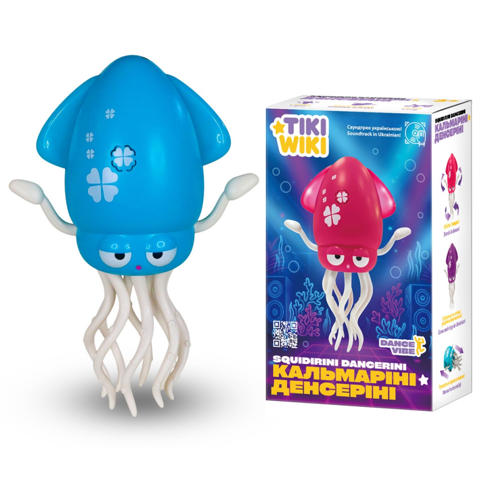 Интерактивная игрушка "Кальмарини денсерини" Tiki Wiki 158-21-UA-T — фото 6