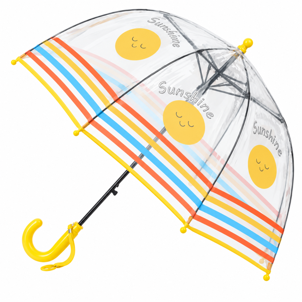 Парасолька дитяча MK 5270(Yellow) довжина 65 см, тростина 62,5 см, діаметр 72 см