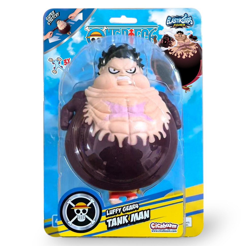 Стретч-іграшка Людина-танк Luffy Gear4 Elastikorps OPELARESB-TA серії "One piece"