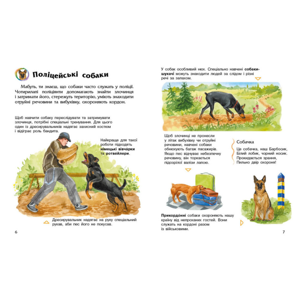 Енциклопедія дошкільника Собаки 614035 для найменших — фото 3