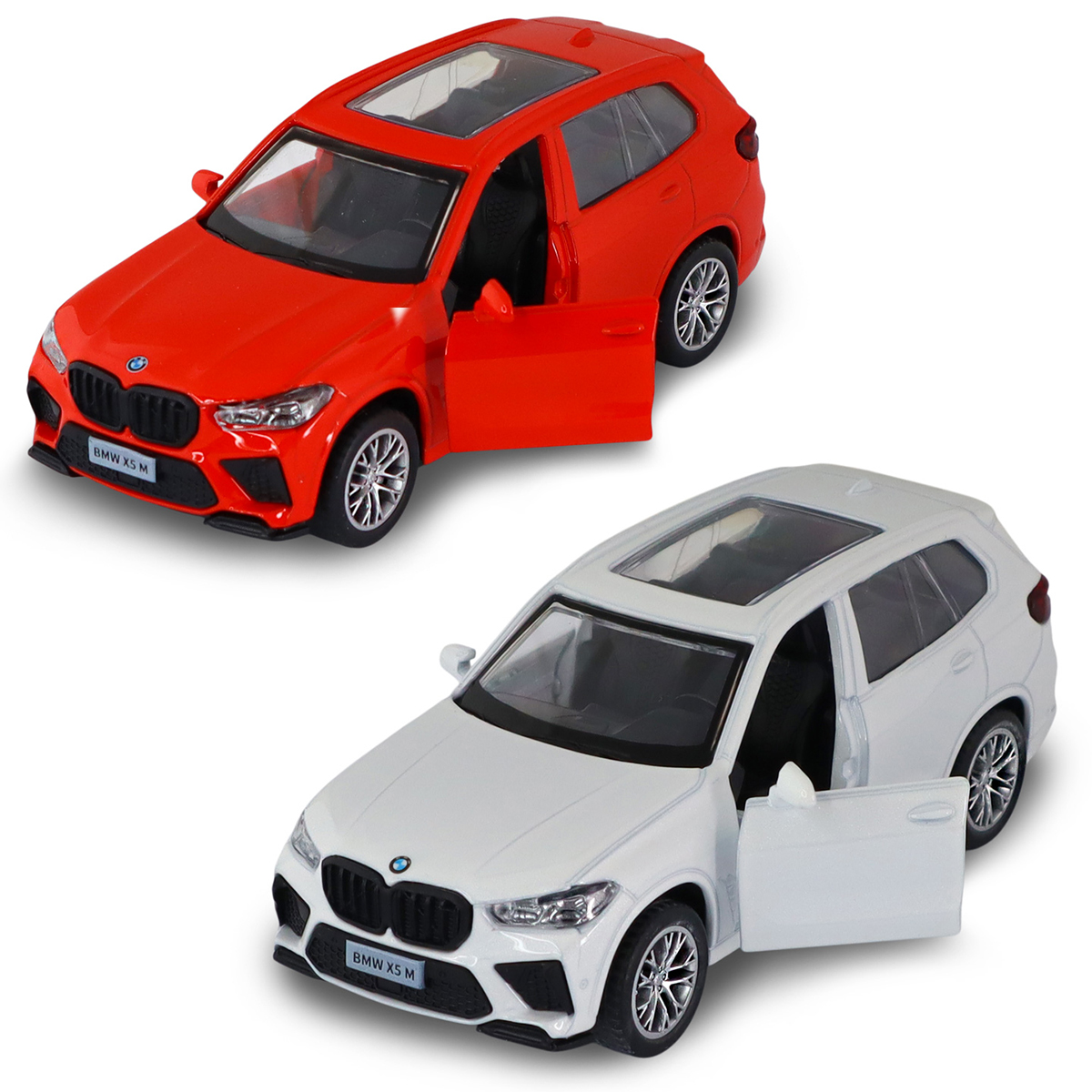 Автомодель – BMW X5 M (білий, червоний) — фото 15